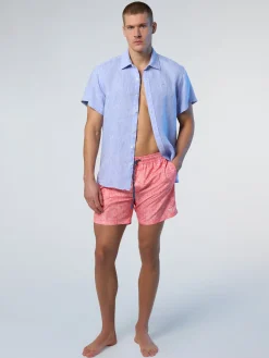 Beachwear^North Sails 'Linen-look Swim Shorts COMBO 92 673734