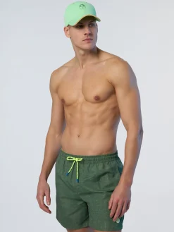 Beachwear^North Sails 'Linen-look Swim Shorts COMBO 93 673734