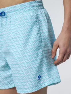 Beachwear^North Sails 'Long Printed Swim Shorts COMBO 33 673721