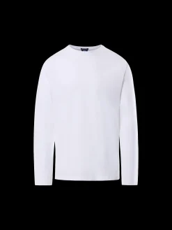Deckwear & Footwear|T-shirts^North Sails 'Long Sleeve Jersey T WHITE