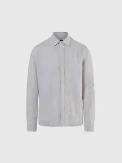 Shirts^North Sails 'Long-sleeved Linen Shirt DOVE