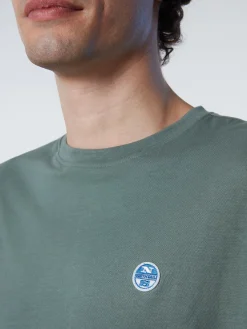 Outlet^North Sails 'Long-sleeved Top With Logo MILITARY GREEN