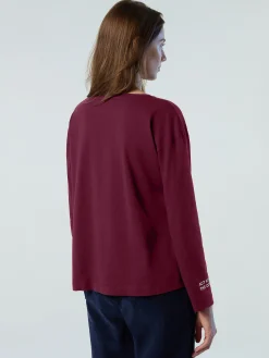 Outlet^North Sails 'Long-sleeved T-shirt With Slogan Prints JAM