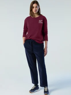 Outlet^North Sails 'Long-sleeved T-shirt With Slogan Prints JAM