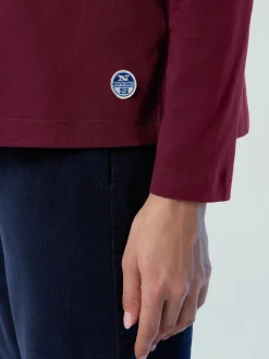 Outlet^North Sails 'Long-sleeved T-shirt With Slogan Prints JAM