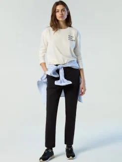 Outlet^North Sails 'Long-sleeved T-shirt With Slogan Prints MARSHMALLOW