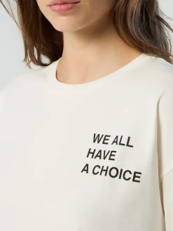 Outlet^North Sails 'Long-sleeved T-shirt With Slogan Prints MARSHMALLOW
