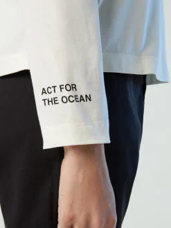 Outlet^North Sails 'Long-sleeved T-shirt With Slogan Prints MARSHMALLOW
