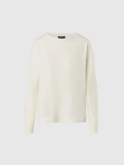 T-shirts & Tops^North Sails 'Long-sleeved T-shirt With Tonal Print MARSHMALLOW