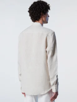 Outlet^North Sails 'Mandarin Collar Shirt DOVE