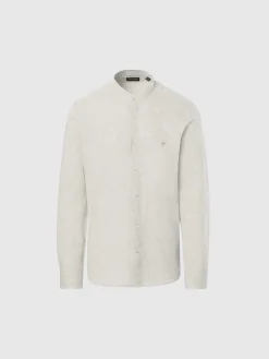 Outlet^North Sails 'Mandarin Collar Shirt DOVE