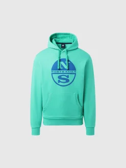 Outlet^North Sails 'Maxi Logo Hoodie GARDEN GREEN