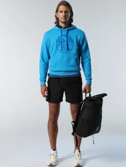 Outlet^North Sails 'Maxi Logo Hoodie TURQUOISE