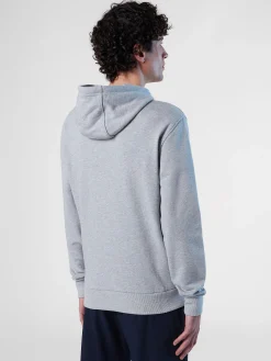 Outlet^North Sails 'Maxi Logo Hoodie GREY MELANGE