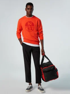 Outlet^North Sails 'Maxi Logo Sweatshirt BRIGHT ORANGE