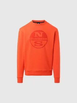 Outlet^North Sails 'Maxi Logo Sweatshirt BRIGHT ORANGE