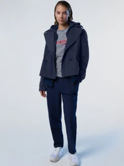 Jackets^North Sails 'Miranda Peacoat NAVY BLUE