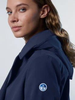 Jackets^North Sails 'Miranda Peacoat NAVY BLUE