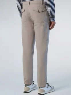 Trousers^North Sails 'Mischief Pleated Chinos CONCRETE GREY