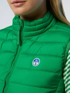 Vests|Jackets^North Sails 'Naomi Padded Vest GREEN BEE