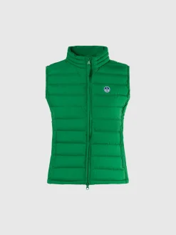 Vests|Jackets^North Sails 'Naomi Padded Vest GREEN BEE