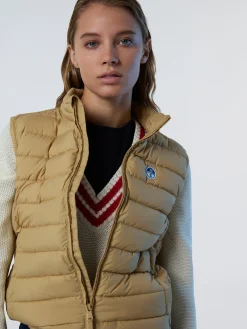 Vests|Jackets^North Sails 'Naomi Padded Vest HONEY