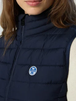 Vests|Jackets^North Sails 'Naomi Padded Vest NAVY BLUE