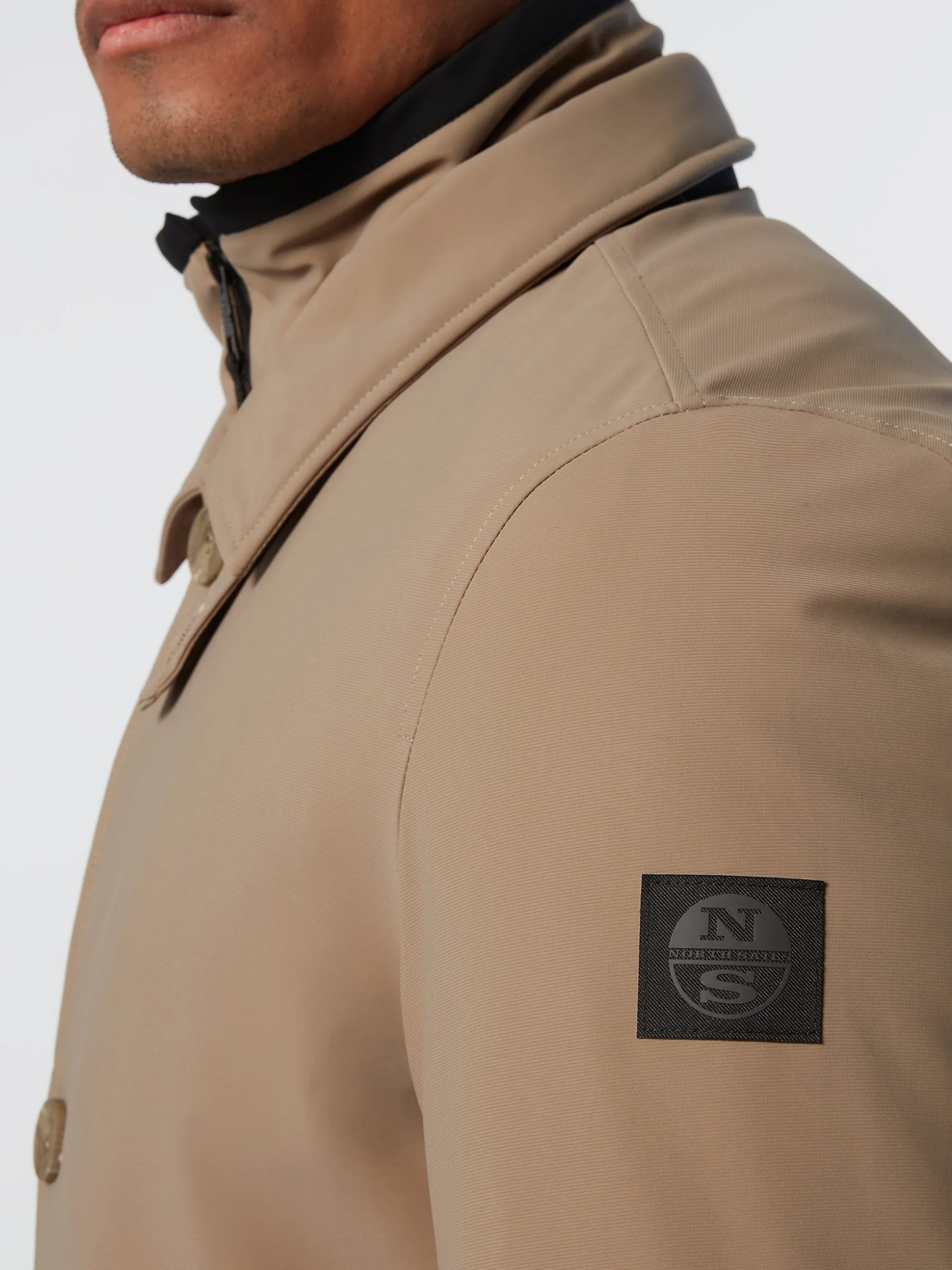 Outlet^North Sails 'North Tech Trench BROWN ROCK