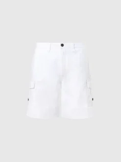 Outlet^North Sails 'Organic Cotton Cargo Shorts WHITE