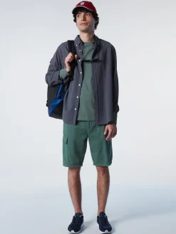 Outlet^North Sails 'Organic Cotton Cargo Shorts MILITARY GREEN