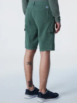 Outlet^North Sails 'Organic Cotton Cargo Shorts MILITARY GREEN