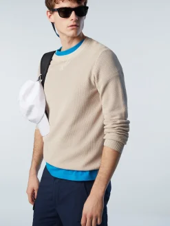 Outlet^North Sails 'Organic Cotton Crew-neck BEIGE