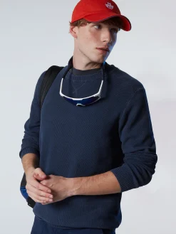 Outlet^North Sails 'Organic Cotton Crew-neck NAVY BLUE