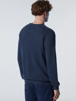 Outlet^North Sails 'Organic Cotton Crew-neck NAVY BLUE
