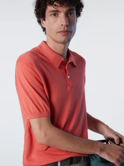 Outlet^North Sails 'Organic Cotton Polo Shirt SPICED CORAL