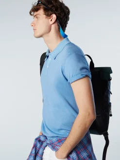 Outlet^North Sails 'Organic Cotton Polo Shirt CORNFLOWER BLUE