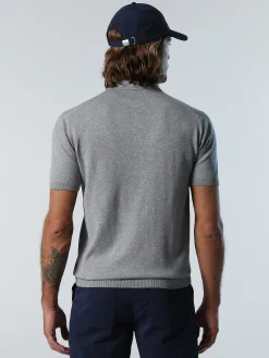 Outlet^North Sails 'Organic Cotton Polo Shirt GREY MELANGE
