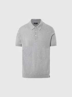 Outlet^North Sails 'Organic Cotton Polo Shirt GREY MELANGE