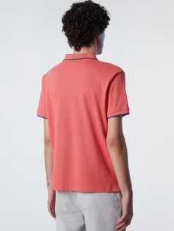 Outlet^North Sails 'Organic Cotton Polo Shirt SPICED CORAL