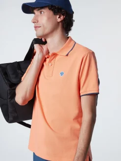 Outlet^North Sails 'Organic Cotton Polo Shirt MELON