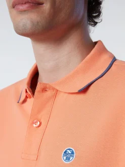 Outlet^North Sails 'Organic Cotton Polo Shirt MELON