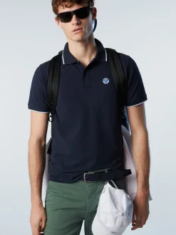 Outlet^North Sails 'Organic Cotton Polo Shirt NAVY BLUE