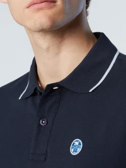 Outlet^North Sails 'Organic Cotton Polo Shirt NAVY BLUE