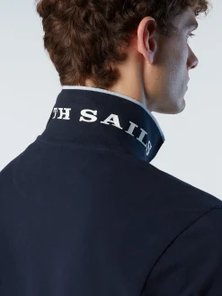 Outlet^North Sails 'Organic Cotton Polo Shirt NAVY BLUE