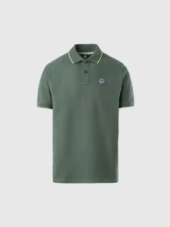 Outlet^North Sails 'Organic Cotton Polo Shirt MILITARY GREEN