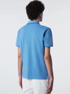 Outlet^North Sails 'Organic Cotton Polo Shirt CORNFLOWER BLUE