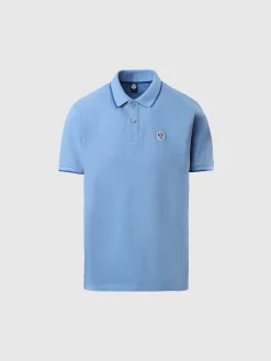 Outlet^North Sails 'Organic Cotton Polo Shirt CORNFLOWER BLUE