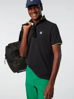 Outlet^North Sails 'Organic Cotton Polo Shirt BLACK