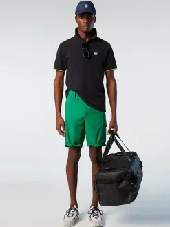 Outlet^North Sails 'Organic Cotton Polo Shirt BLACK