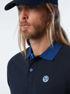 Outlet^North Sails 'Organic Cotton Polo Shirt NAVY BLUE